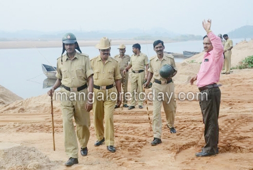 sand mining at Pavoor 1